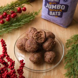 Cranberry & Orange Oaty Bliss Balls