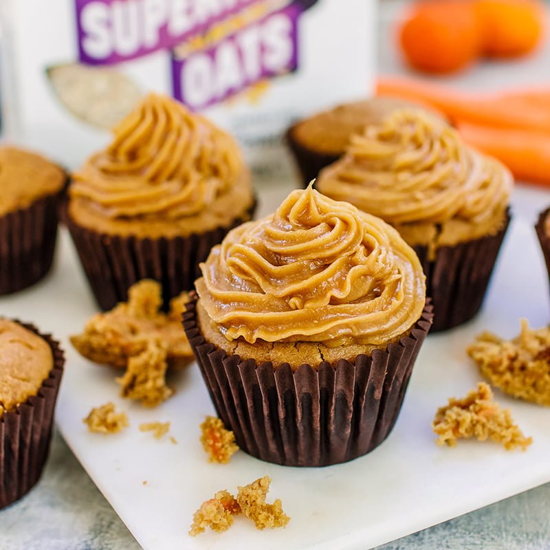 Gluten Free Carrot Cake Cupcakes - Chocolate Covered Katie