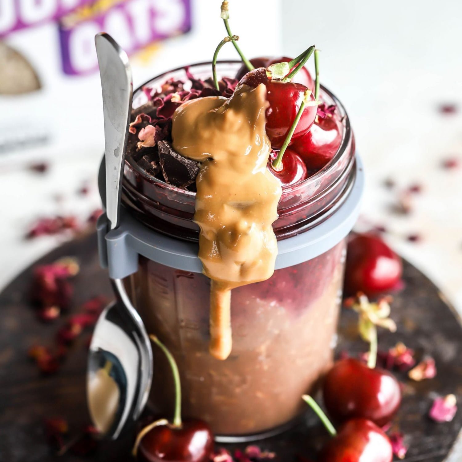 Chocolate Orange Overnight Oats with Black Forest Jam – Mornflake - Mighty  Oats