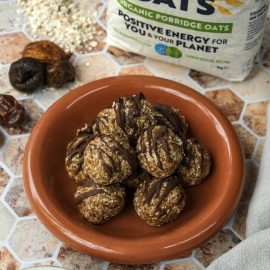 Fig and Almond Energy Oat Balls