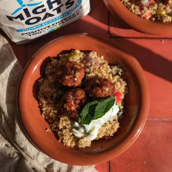 Greek ‘Meatball’ Salad