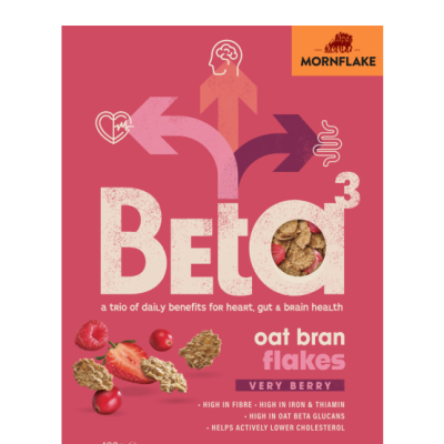 Beta³ Very Berry Oat Bran Flakes