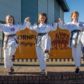 Karate club goes from strength to strength with Mornflake backing