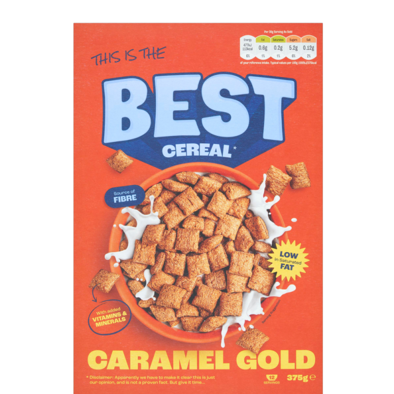 Best Cereal Caramel Gold