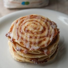 Cinnamon Roll Pancakes